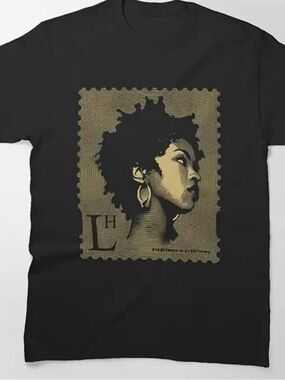 LAURYN HILL STAMP UNISEX  LARGE GRAPHIC TEE NWOT